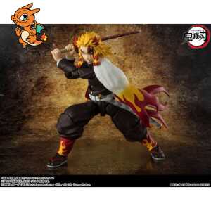 DEMON SLAYER - Kyojuro Rengoku - Figurine S.H. Figuarts 15cm