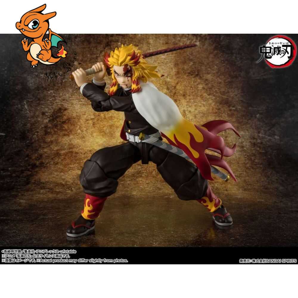 DEMON SLAYER - Kyojuro Rengoku - Figurine S.H. Figuarts 15cm
