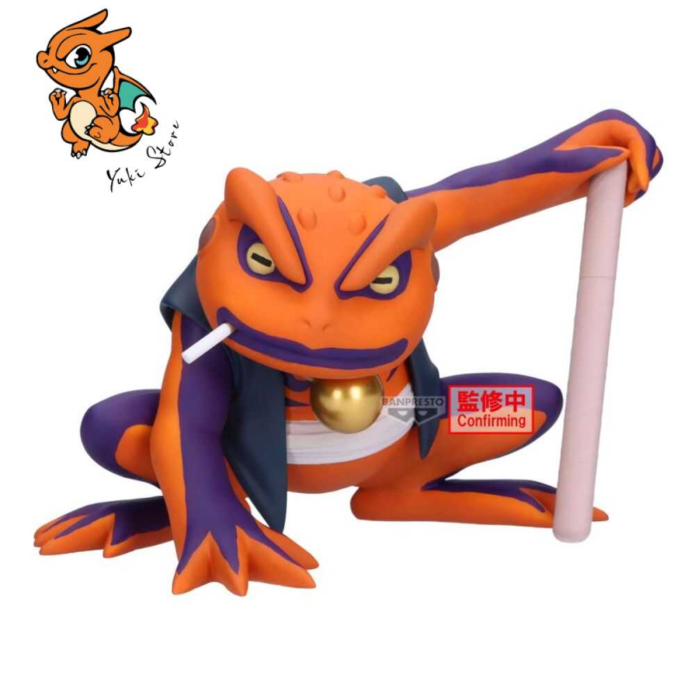 NARUTO SHIPPUDEN - Gamakichi - Figurine Soft Vinyl 10cm