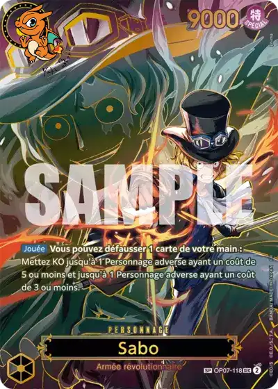 Sabo - Successeurs - OP07-118/129