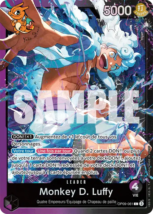 Monkey D. Luffy - Starter Deck: Purple Black Monkey.D.Luffy - OP09-061