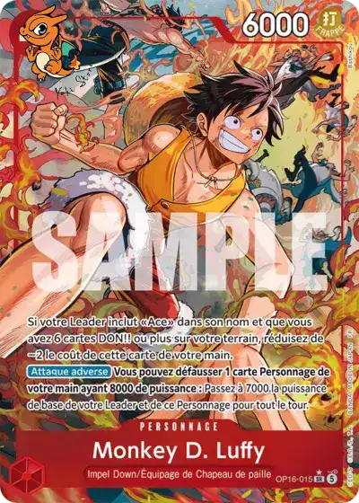 Monkey D. Luffy - L'Heure de la Bataille Décisive - 015/155