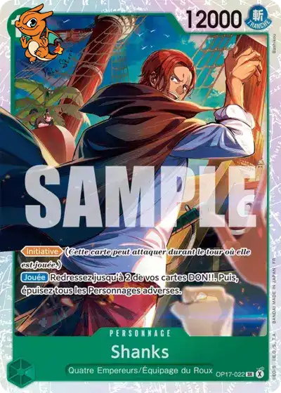 Shanks - Les Guerriers Les Plus Puissants Au Monde - 022/169
