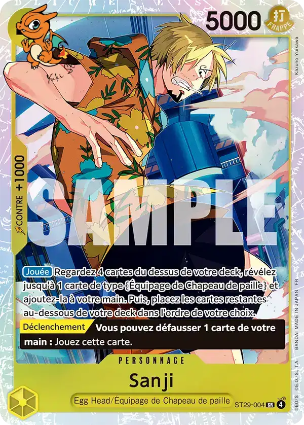 Sanji - Starter Deck: Egghead - 004/031