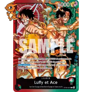 Luffy & Ace - Deck de Démarrage EX : Luffy et Ace - 001/034