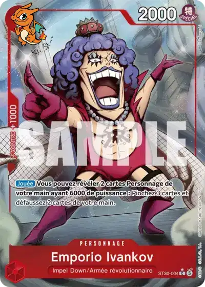 Emporio.Ivankov - Deck de Démarrage EX : Luffy et Ace - 004/034