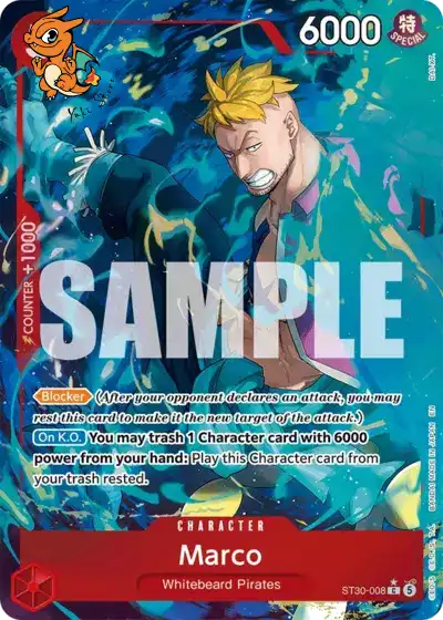 Marco - Deck de Démarrage EX : Luffy et Ace - 008/034