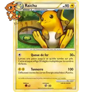Raichu - HeartGold & SoulSilver - 010/123