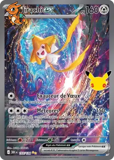 Jirachi ex - 30th Celebration - 155
