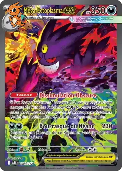 Mega Ectoplasma ex - Héros Transcendants - 284/217