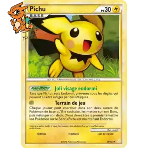 Pichu - HeartGold & SoulSilver - 028/123