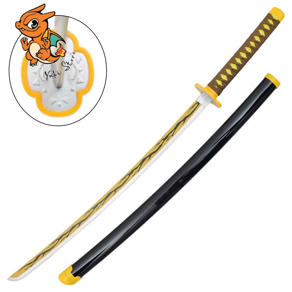 Katana de Kaigaku - Demon Slayer - Lame en Bambou
