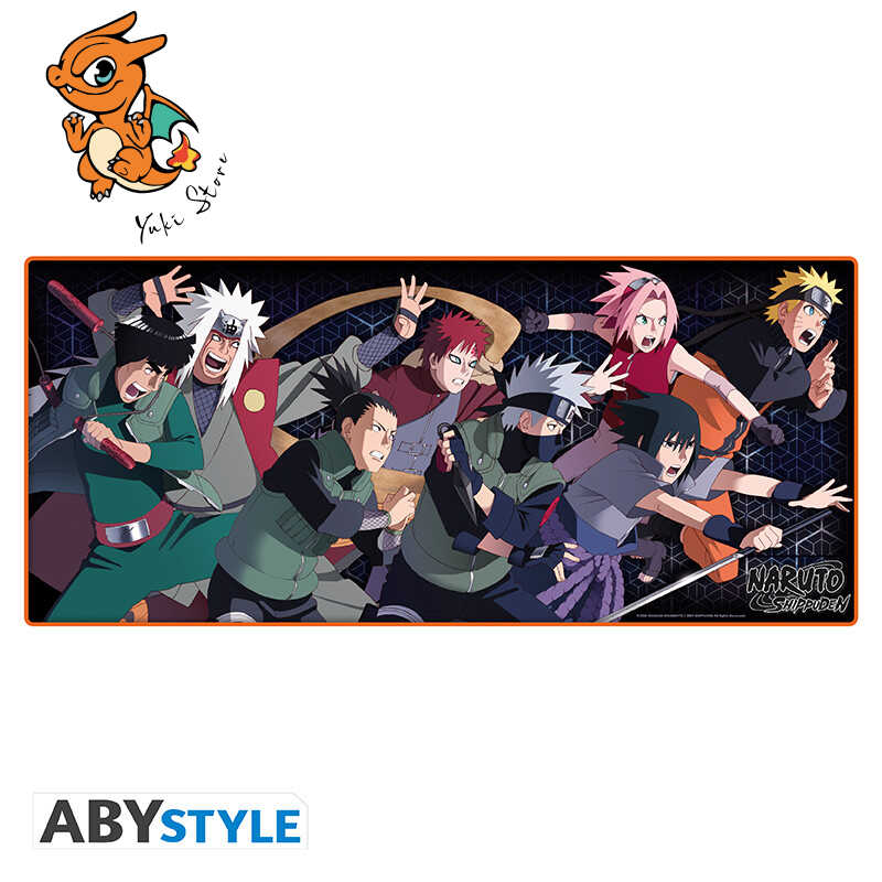 NARUTO SHIPPUDEN - Tapis de souris XXL 90x40 - Ninjas