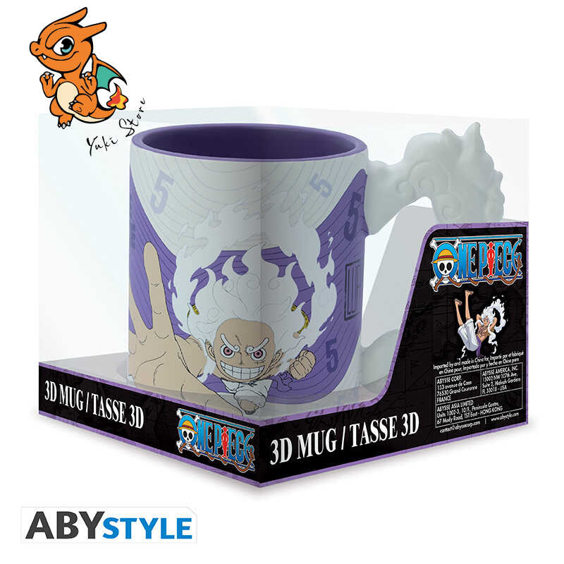 ONE PIECE - Mug 3D anse - Luffy Gear 5th – Image 4