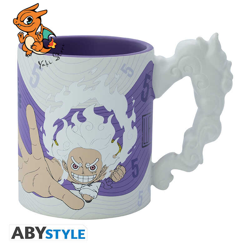 ONE PIECE - Mug 3D anse - Luffy Gear 5th