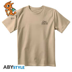 ONE PIECE - T-shirt sable unisexe - Vintage Wanted Ace - Taille L