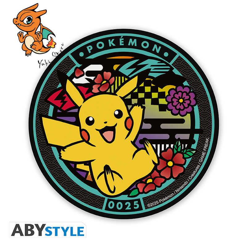 POKÉMON - Dessous de verre en céramique Pikachu