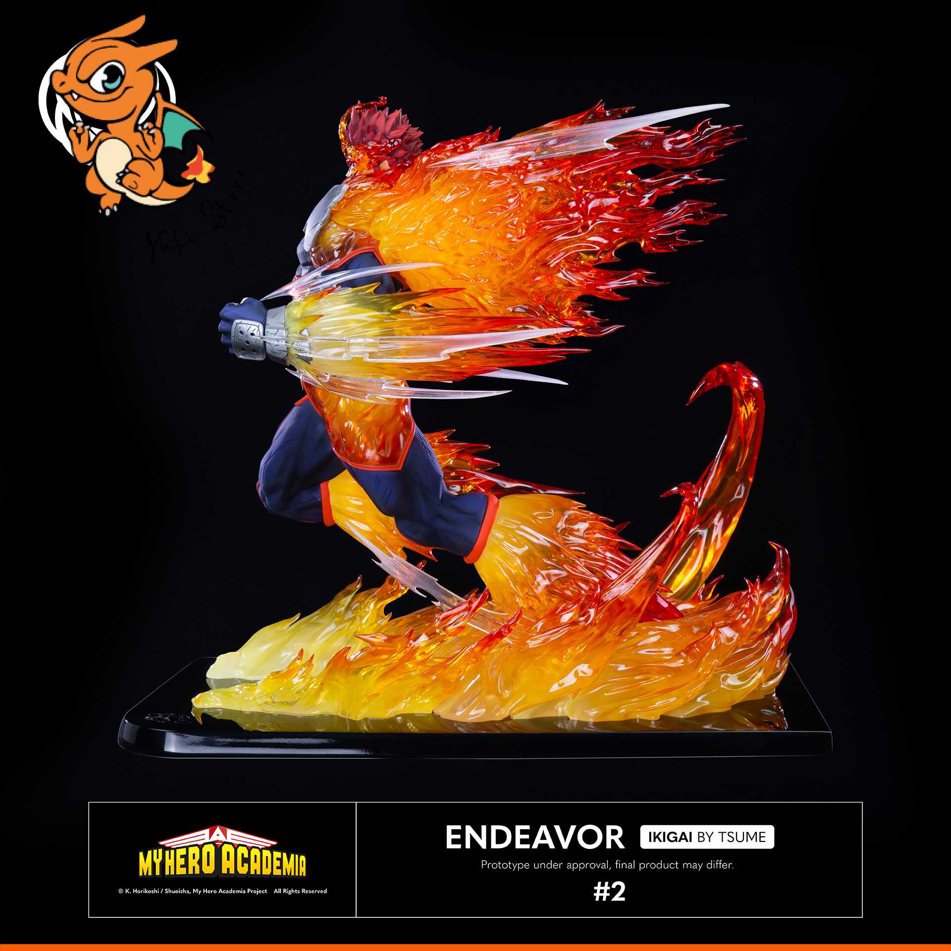 My Hero Academia - Endeavor - Statue 1/6 by Tsume 34cm – Image 2