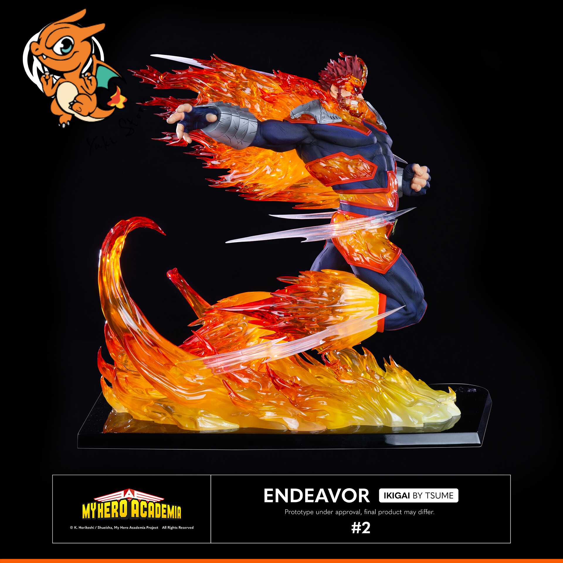 My Hero Academia - Endeavor - Statue 1/6 by Tsume 34cm