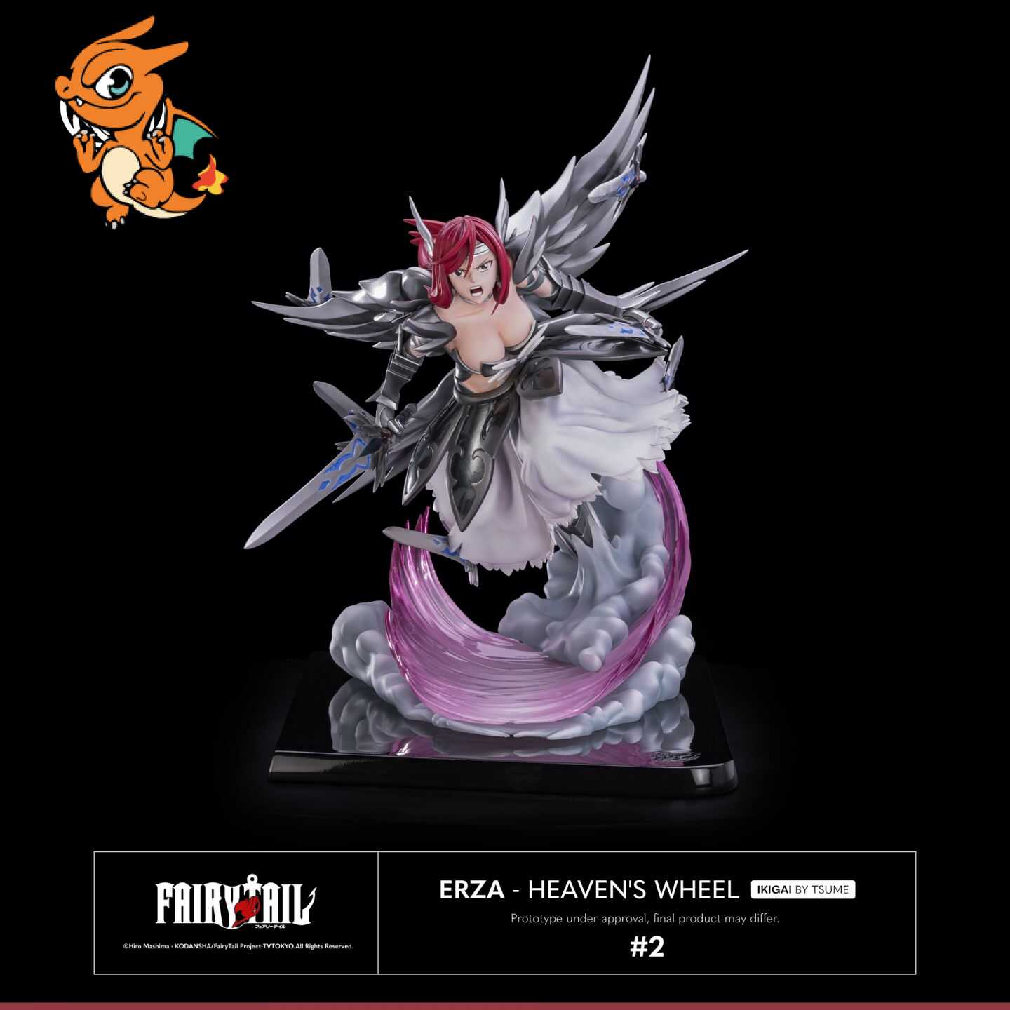 Fairy Tail - Erza Scarlet (Heaven's Wheel) - Statue 1/6 by Tsume 33 cm