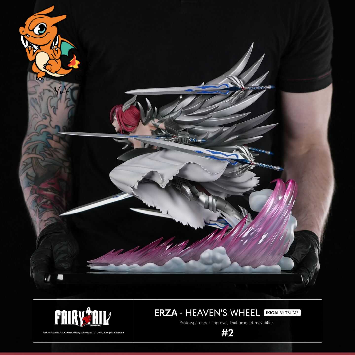 Fairy Tail - Erza Scarlet (Heaven's Wheel) - Statue 1/6 by Tsume 33 cm – Image 12