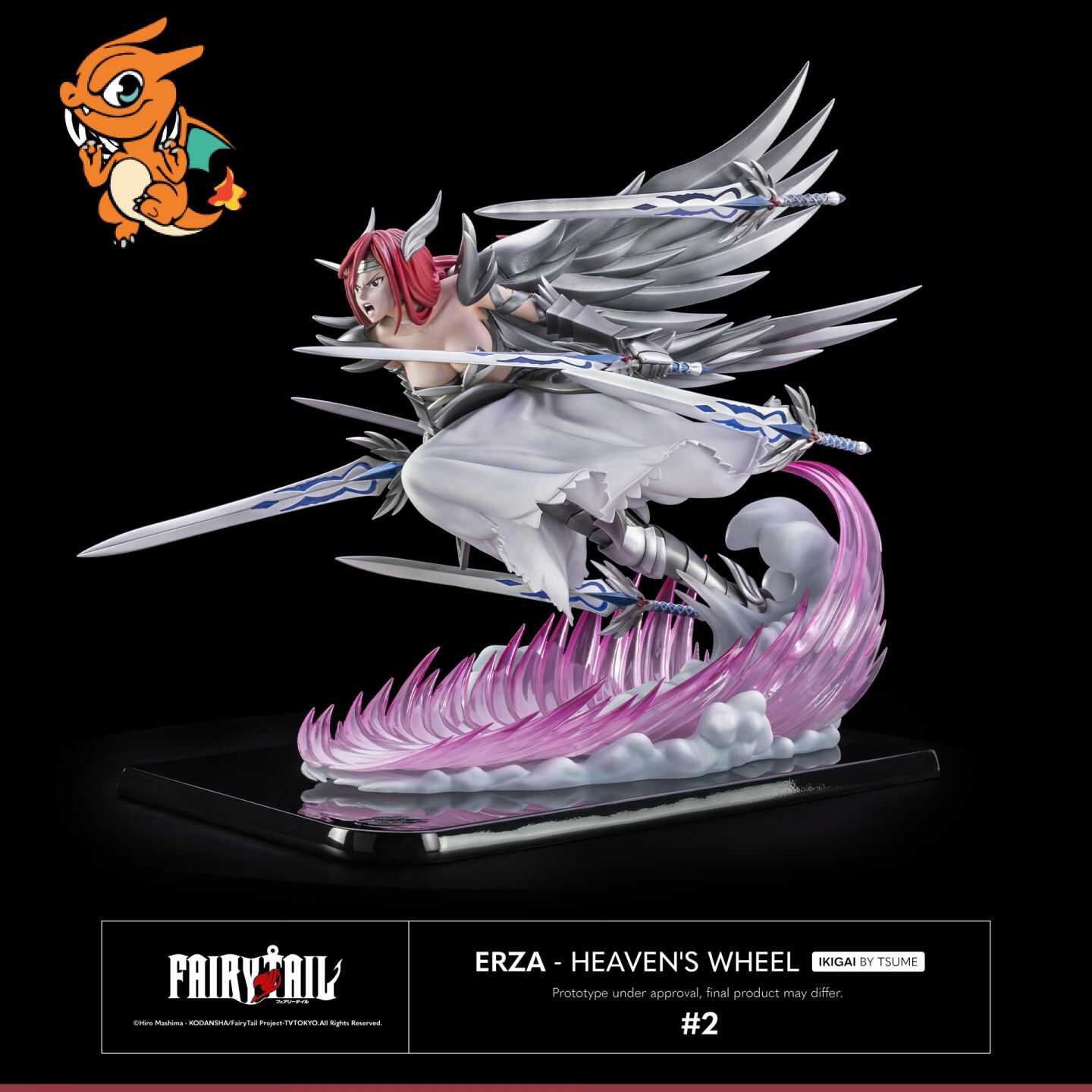 Fairy Tail - Erza Scarlet (Heaven's Wheel) - Statue 1/6 by Tsume 33 cm – Image 3