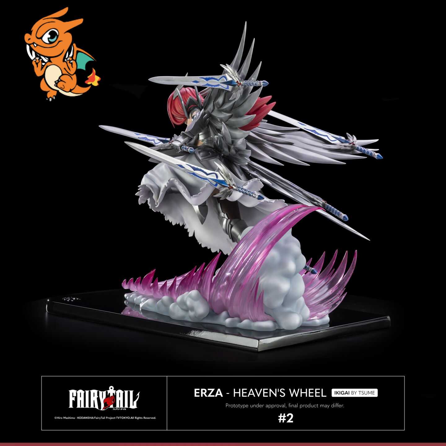 Fairy Tail - Erza Scarlet (Heaven's Wheel) - Statue 1/6 by Tsume 33 cm – Image 4