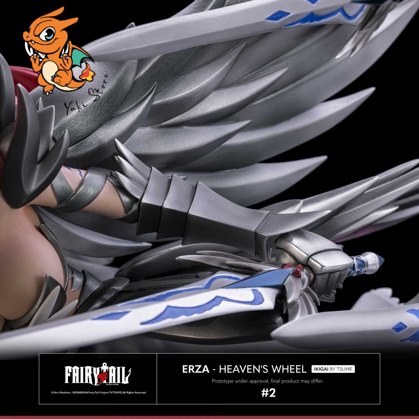 Fairy Tail - Erza Scarlet (Heaven's Wheel) - Statue 1/6 by Tsume 33 cm – Image 8