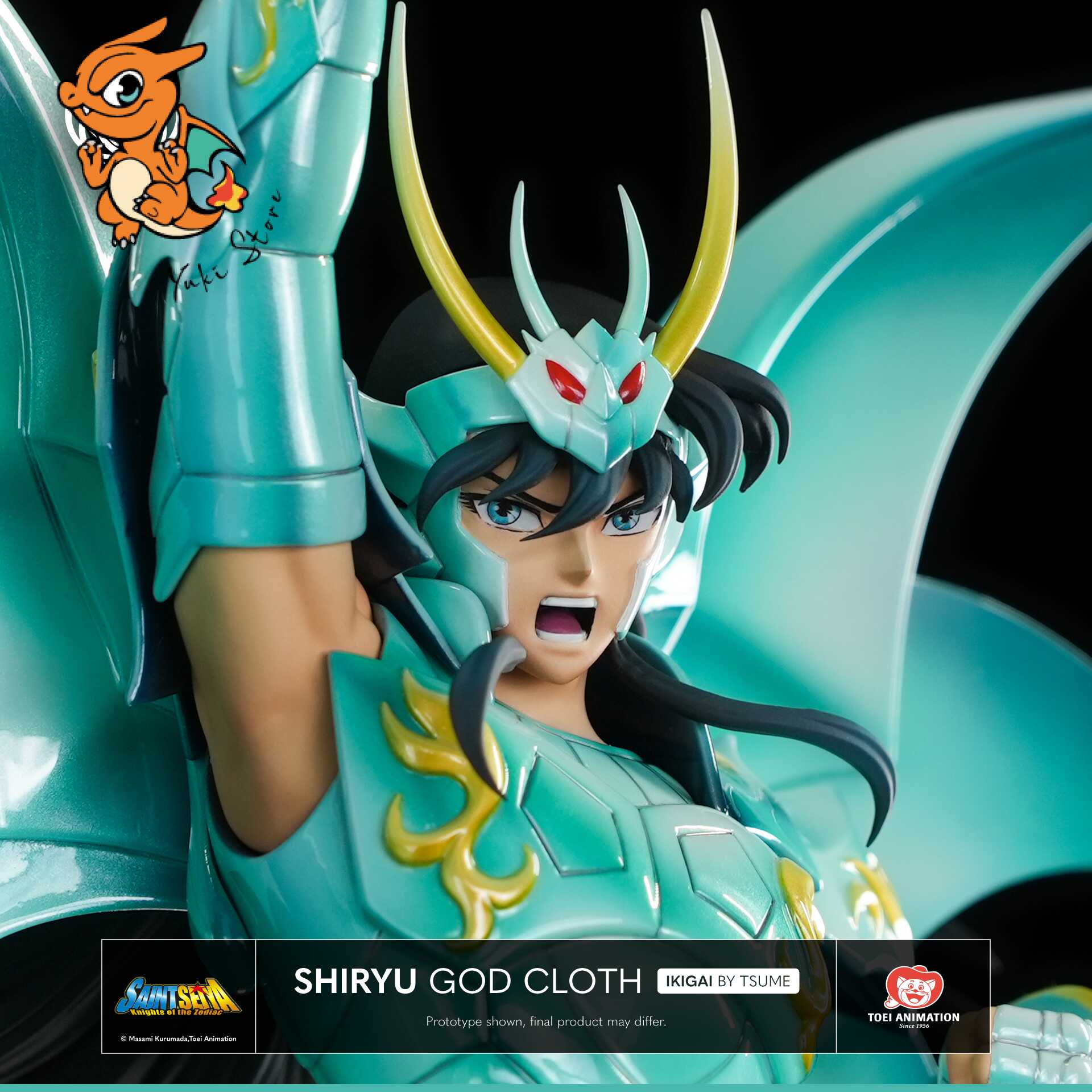 Saint Seiya - Shiryu God Cloth - Statue 1/6 by Tsume 43cm – Image 2