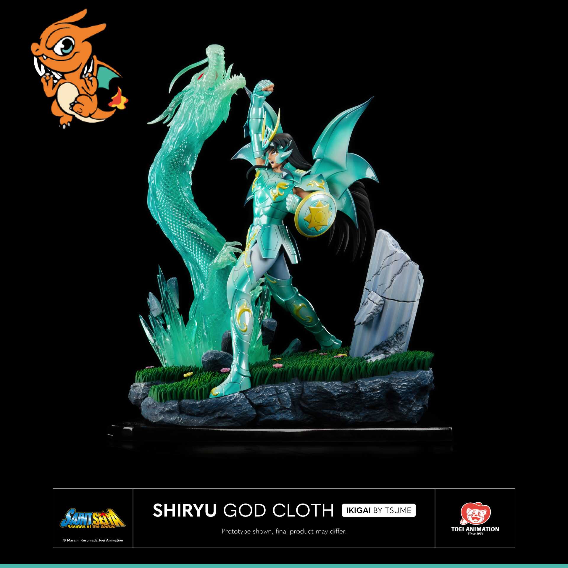 Saint Seiya - Shiryu God Cloth - Statue 1/6 by Tsume 43cm – Image 4