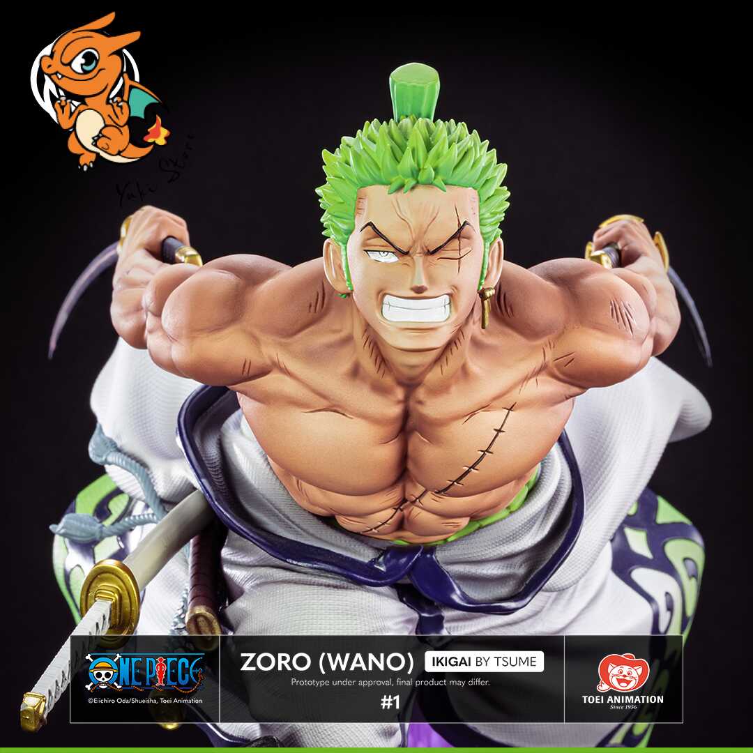One Piece - Zoro (Wano) - Statue 1/6 by Tsume 18 cm – Image 2
