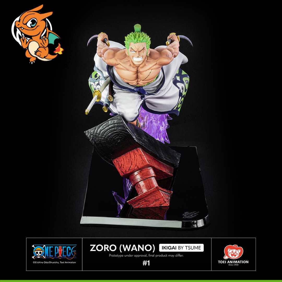 One Piece - Zoro (Wano) - Statue 1/6 by Tsume 18 cm – Image 3