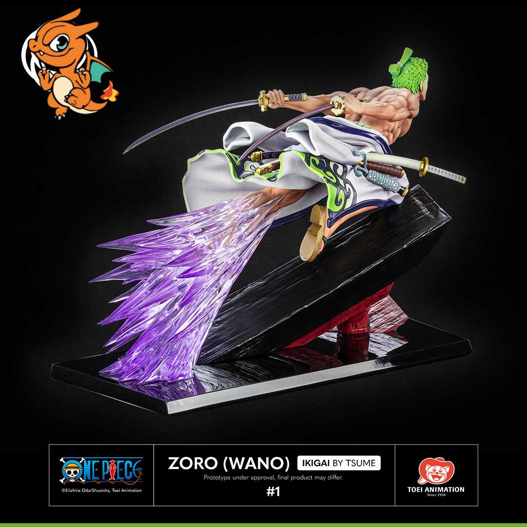 One Piece - Zoro (Wano) - Statue 1/6 by Tsume 18 cm – Image 8